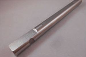 Broaching of a Steel Shaft